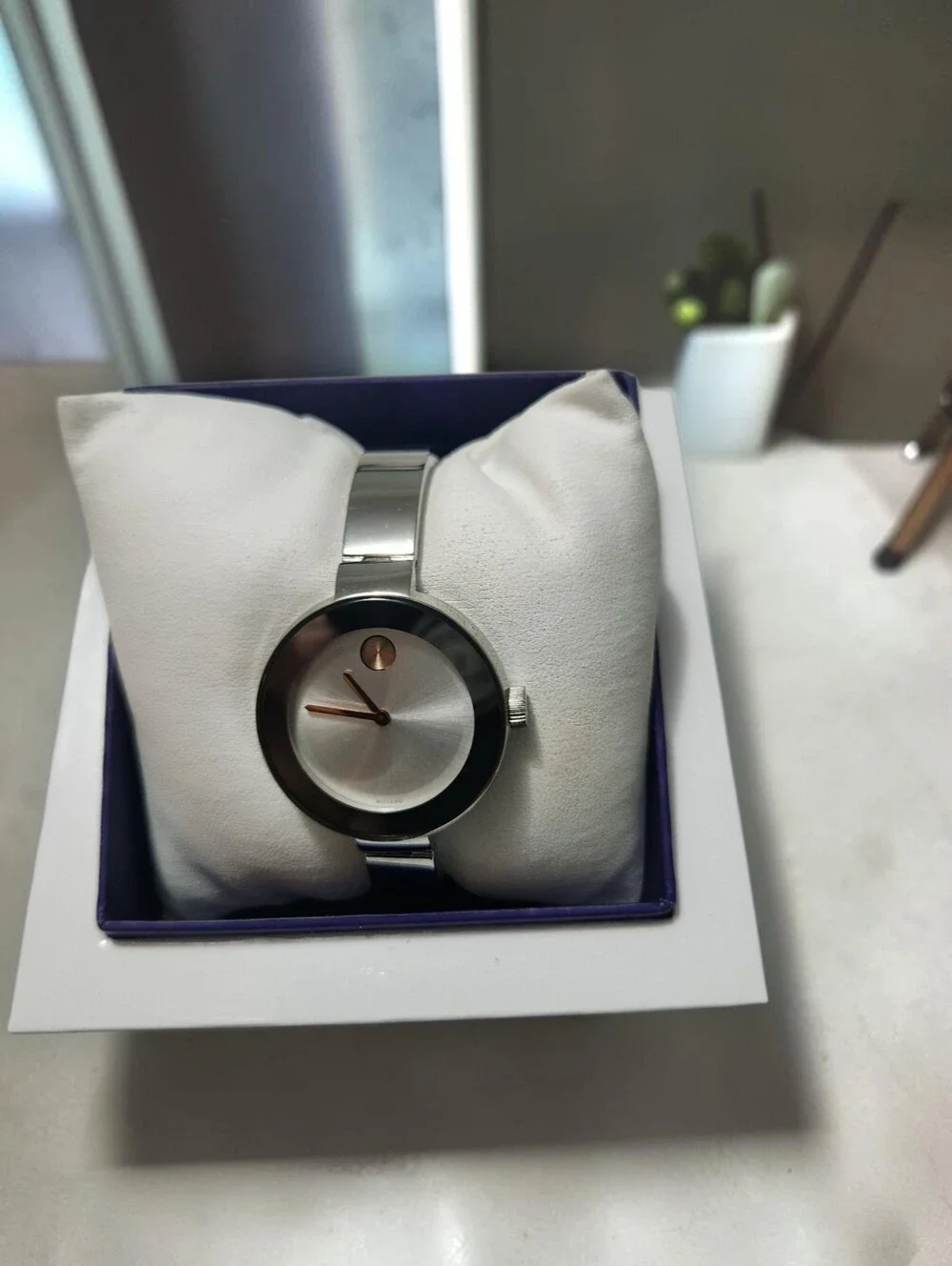 Women’s Stainless Steel Watch –Size 34mm- Original Box